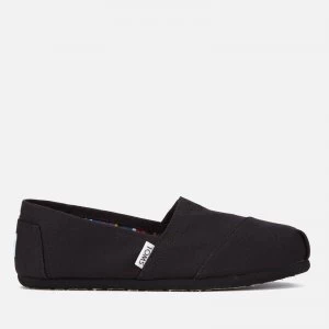 image of TOMS Womens Core Classics Slip-On Pumps - Black - UK 7/US 9