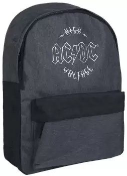 image of AC/DC High Voltage Backpack athracite black