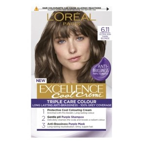 Image of Excellence Creme Cool 6.11 Ultra Ash Dark Blonde Hair Dye