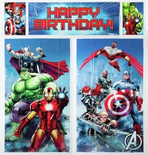 Image of Marvel Avengers Party Decorating Kit