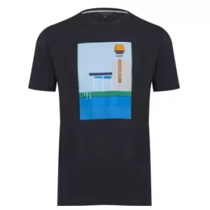 Image of Ted Baker Libyan T Shirt - Black