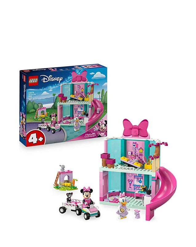 Image of LEGO Disney Minnie's Pet Hotel Building Toy 43274