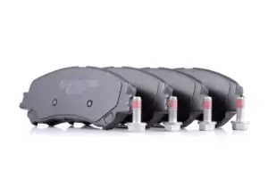 Image of RIDEX Brake pad set RENAULT 402B1138 410606124R
