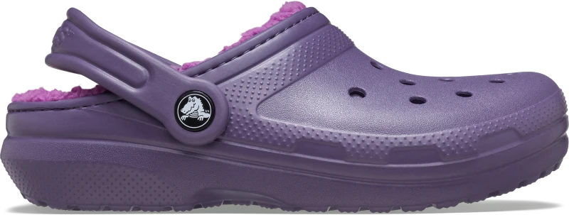Image of Crocs Kids Toddler Classic Lined Clogs Nightshade C4