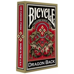 Image of Bicycle Gold Dragon Deck Playing Cards