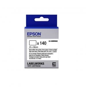 Image of Tape/LK-5BWV 18mm 9m Vivid White/Black