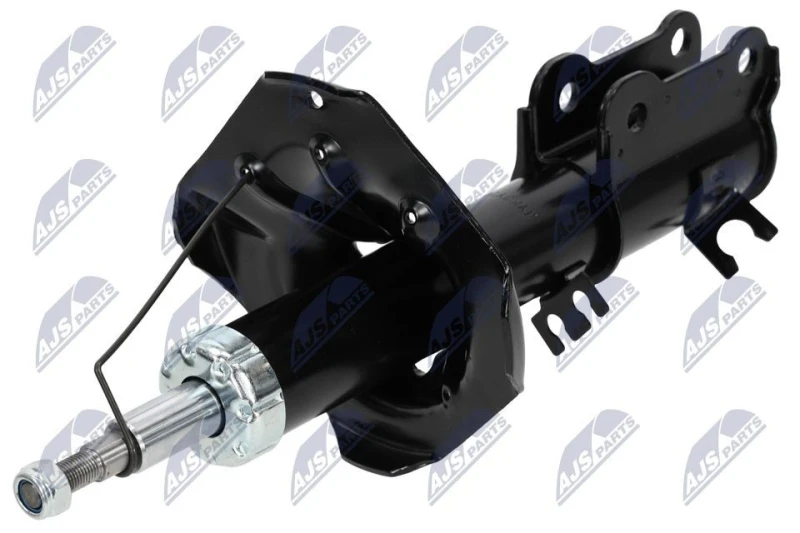 Image of NTY A-KA-303 Shock absorber Front Axle Left, Gas Pressure, Suspension Strut, Top pin Shock Absorber (854)