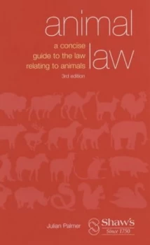 Image of Animal Law by Julian Palmer Paperback