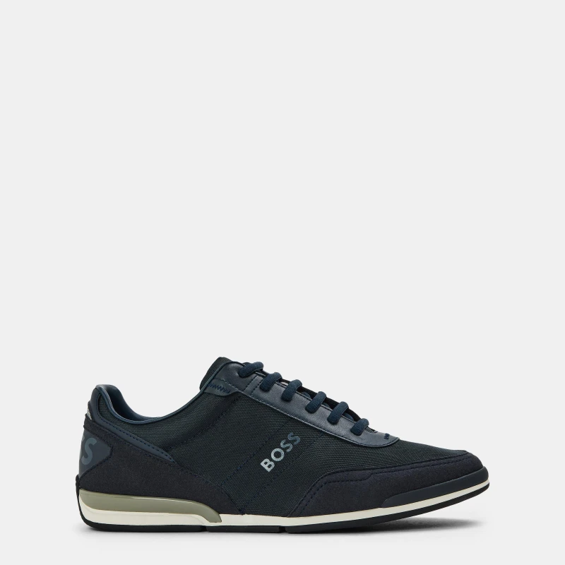 Image of Boss Saturn Low-Top Trainers Navy 401 male 5 (39)