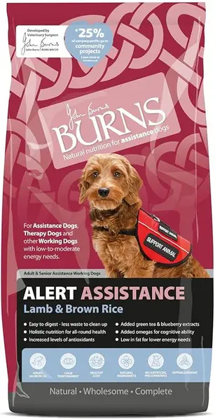 image of Burns Alert Chicken Dog Food 12kg