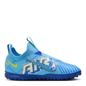 image of Nike Mercurial Vapor Academy Junior Astro Turf Trainers - Blue