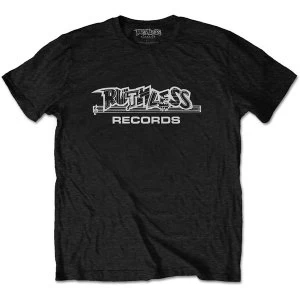 Image of N.W.A - Ruthless Records Logo Mens Large T-Shirt - Black