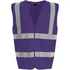 Image of PRO RTX High Visibility Unisex Waistcoat (XXL) (Purple)
