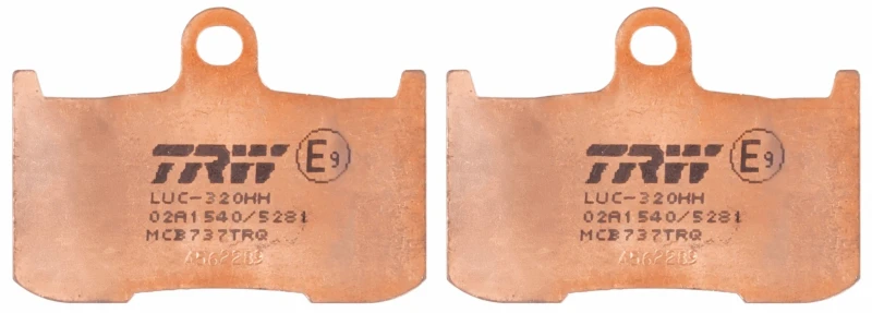 Image of Brake pad set TRW MCB737TRQ