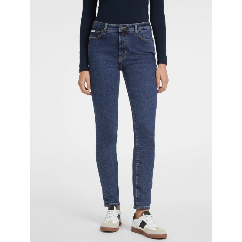 Image of Guess G05 Womens High-Rise Skinny Jeans 14968661 Blue