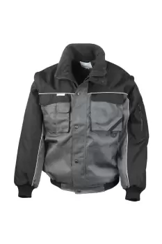 Image of Workguard Zip Sleeve Heavy Duty Water Repellent Windproof Jacket