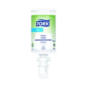 image of Tork Clarity Hand Washing Foam Soap 1000ml (Pack of 6) 520201