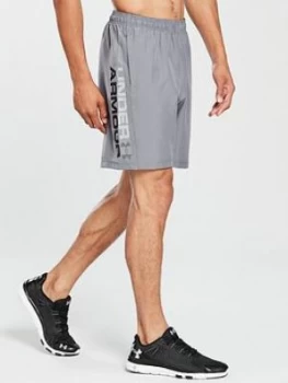 Image of Urban Armor Gear Woven Graphic Wordmark Short Grey Size S Men