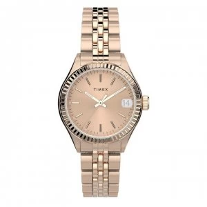 image of Timex Waterbury 24mm Watch - Rose Gold