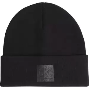 Image of Calvin Klein Jeans Sculpted Beanie Twill - Black