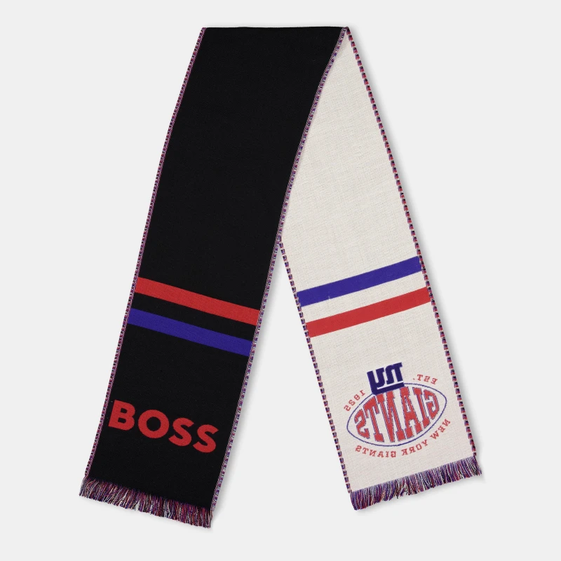 Image of Boss Mens NY Scarf Black male One Size