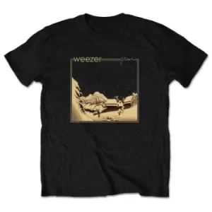 Weezer - Pinkerton Unisex Large T-Shirt - Black