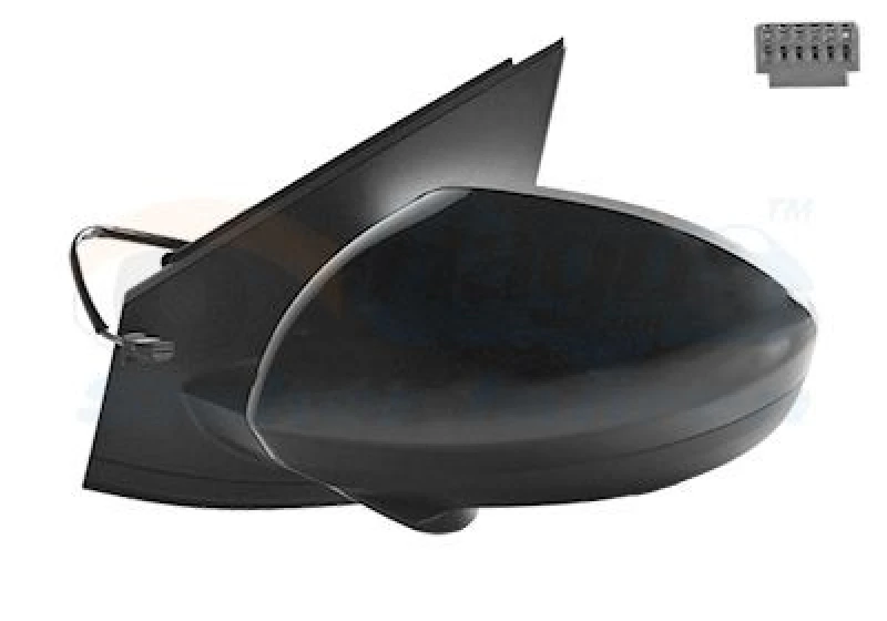 Image of VAN WEZEL Wing mirror VAN WEZEL 1510807