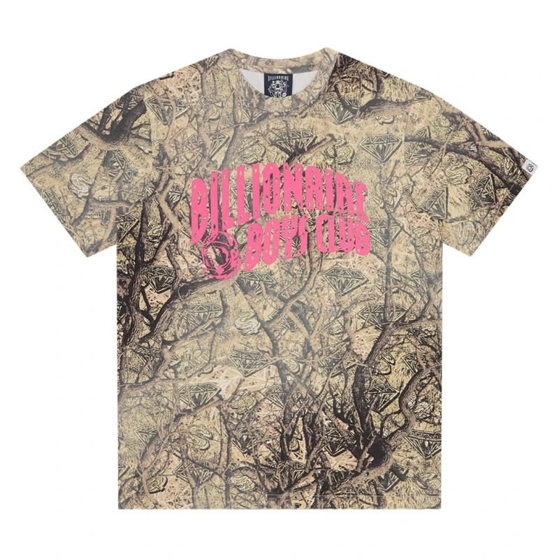 Image of Billionaire Boys Club Mens D&D Logo T-Shirt Camo male Small