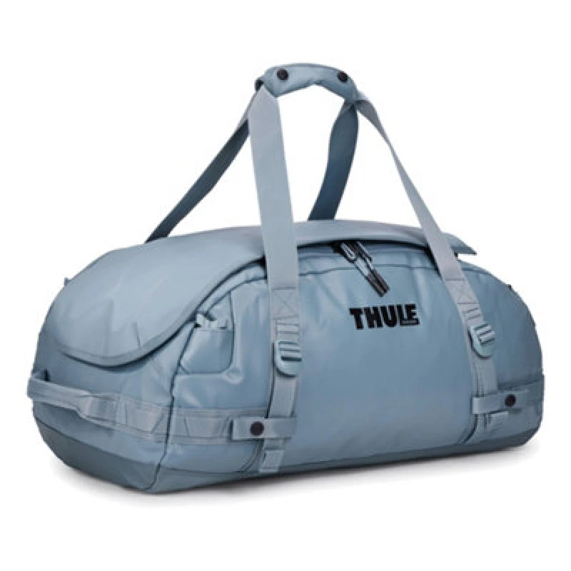 Image of Thule Chasm 40L Duffel Bag Pond Grey Travel Gym Luggage Backpack Recycled