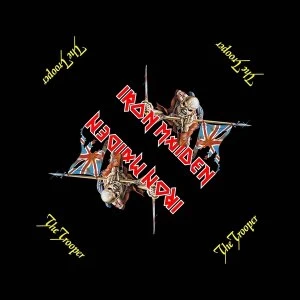 image of Iron Maiden - The Trooper Bandana