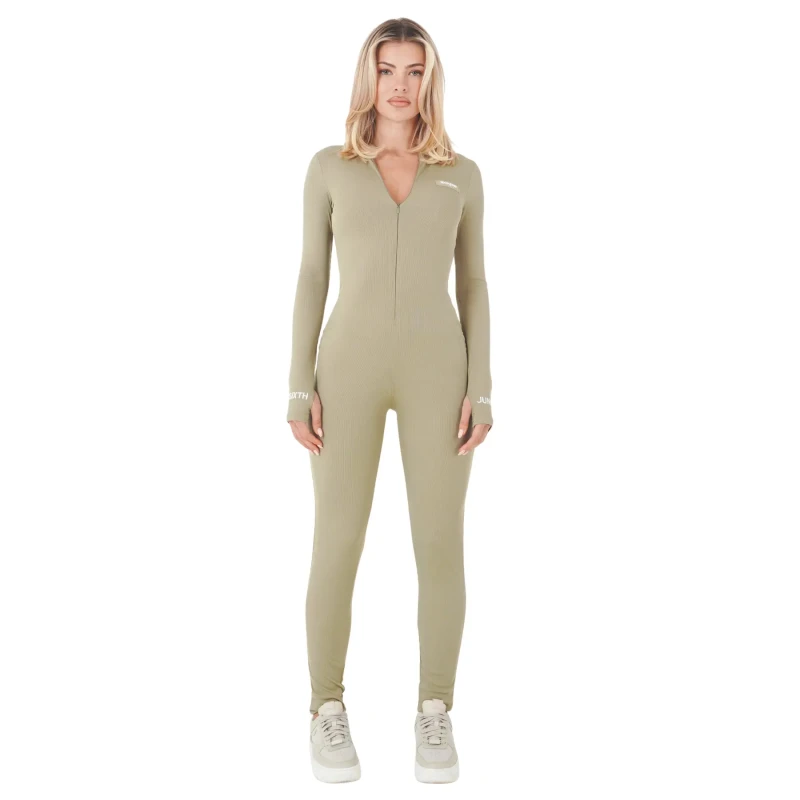 Image of Sixth June Womens logo jumpsuit Sixth June Vert Female S
