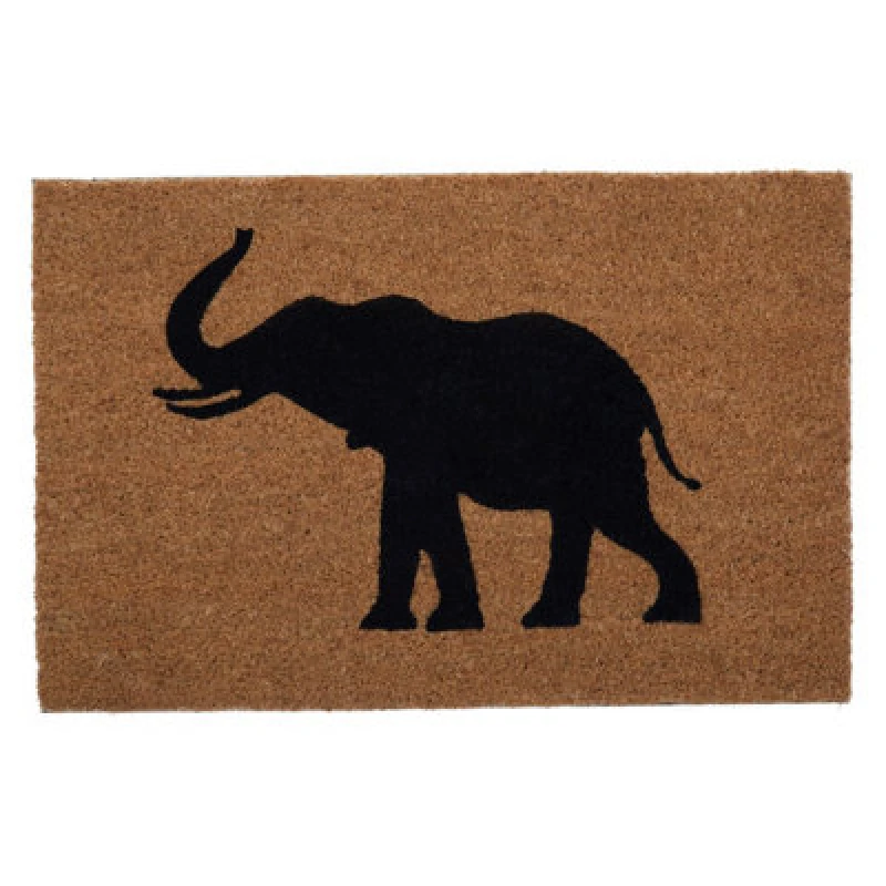 Image of Premier Housewares Elephant Doormat Brown