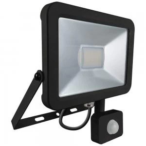 image of Crompton Phoebe LED - Atlas Mini LED Floodlight with PIR IP66 30W - Cool White