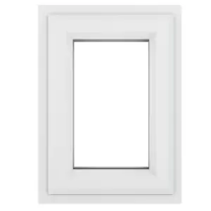 Image of Crystal uPVC Window A Rated Top Opener 440mm x 610mm Clear Glazing - White