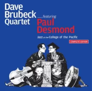 Image of Jazz at the College of the Pacific by Dave Brubeck Quartet/Paul Desmond CD Album
