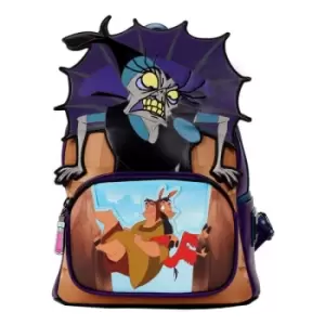 image of Disney by Loungefly Backpack Emperor's New Groove Villains Scene Yzma