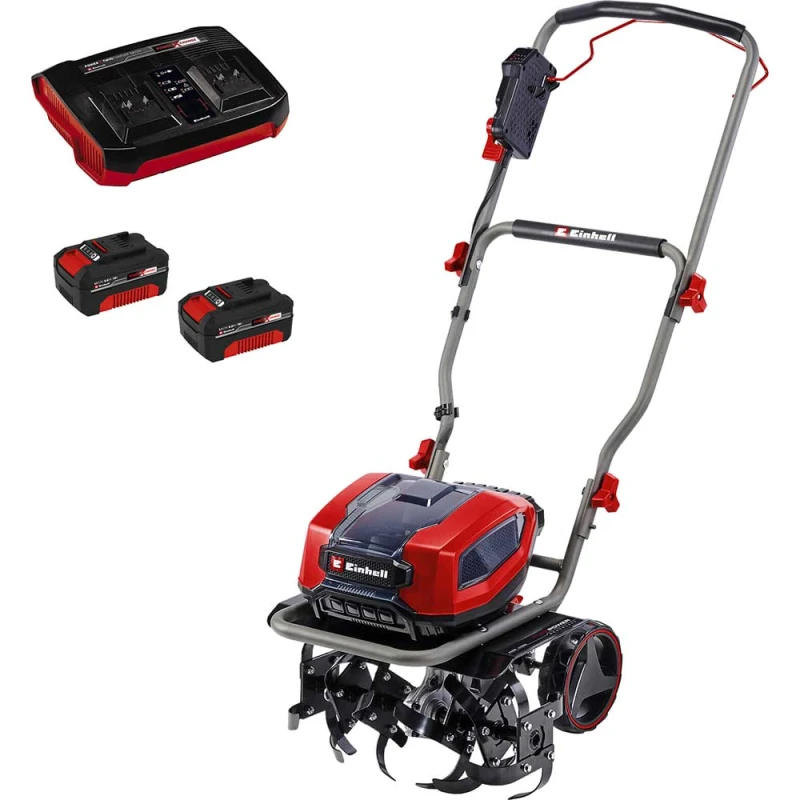 Image of Einhell Professional GP-CR 36/45 Li E BL 36v Cordless Brushless Tiller 450mm GP-CR 36/45 Li E BL Batteries: 2 x 4ah Li-ion