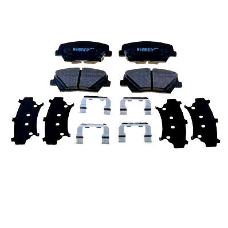 Image of ZIMMERMANN 25757.175.3 Brake pad set Front Axle, with acoustic wear warning, Photo corresponds to scope of supply Brake Pad Set,disc brake (402)