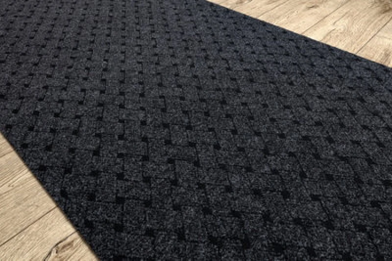 Image of RugsX Runner - Doormat Antislip Vectra 900 Outdoor, Indoor Anthracite 100 Cm 100X100 Cm