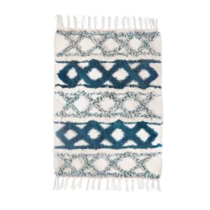 Image of Sass & Belle Blue Scandi Boho Rug