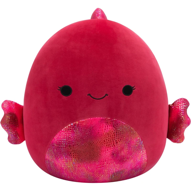 Image of Squishmallows Original Squishmallows 16-inch - Barella the Raspberry Fish
