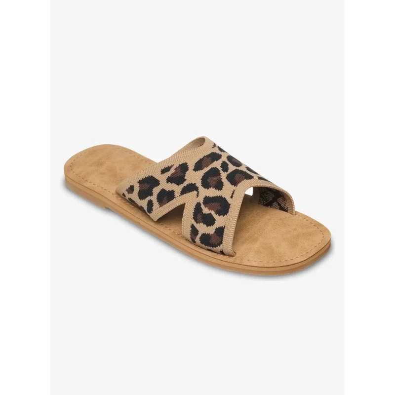 Image of Roxy Womens sandals Roxy Andreya Leo Beige Female 40