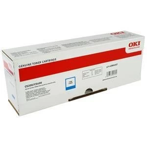 image of Original Oki 42804507 Cyan Laser Toner Ink Cartridge