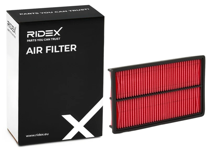 Image of RIDEX 8A1671 Air filter Filter Insert Air Filter (8)