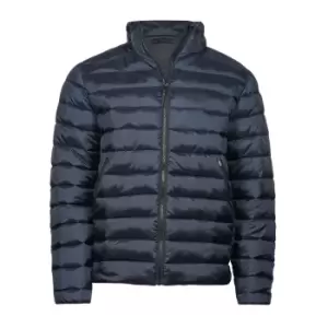 Image of Tee Jays Unisex Adult Lite Recycled Padded Jacket (L) (Navy Blue)