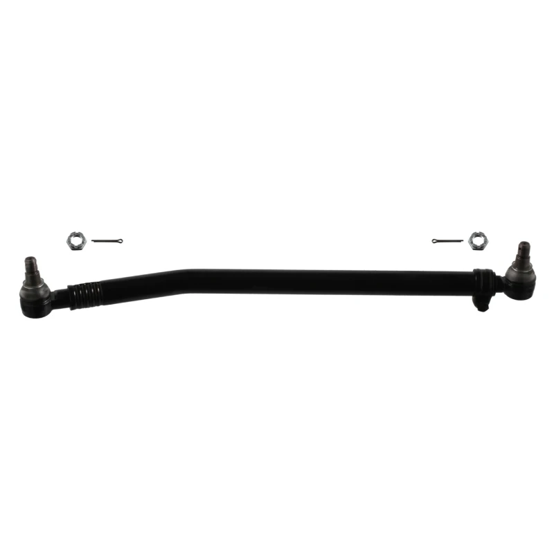 Image of FEBI BILSTEIN 35152 Centre Rod Assembly Front Axle, with castellated nut and split pins Centre Rod Assembly (285)