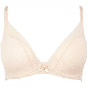 Image of Chantelle Festivite Plunge T-Shirt bra - Beige