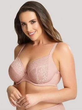Image of Sculptresse Roxie Plunge Bra, Misty Rose, Size 46E, Women