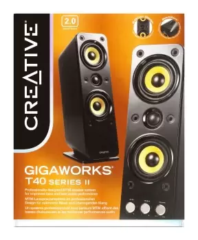 Image of Creative Labs GigaWorks T40 Series II Black 32 W