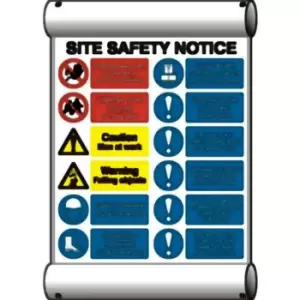 image of Site Safety Composite - RPVC (800 X 600MM)